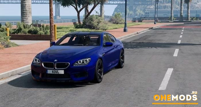 Автомобиль BMW M6 F06 для BeamNG.drive