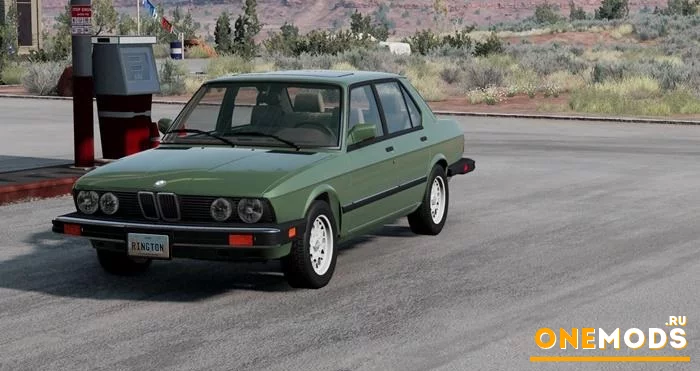 Автомобиль BMW E28 для BeamNG.drive