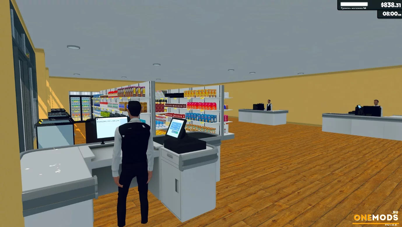 Сохранение: 46 уровень для Supermarket Simulator