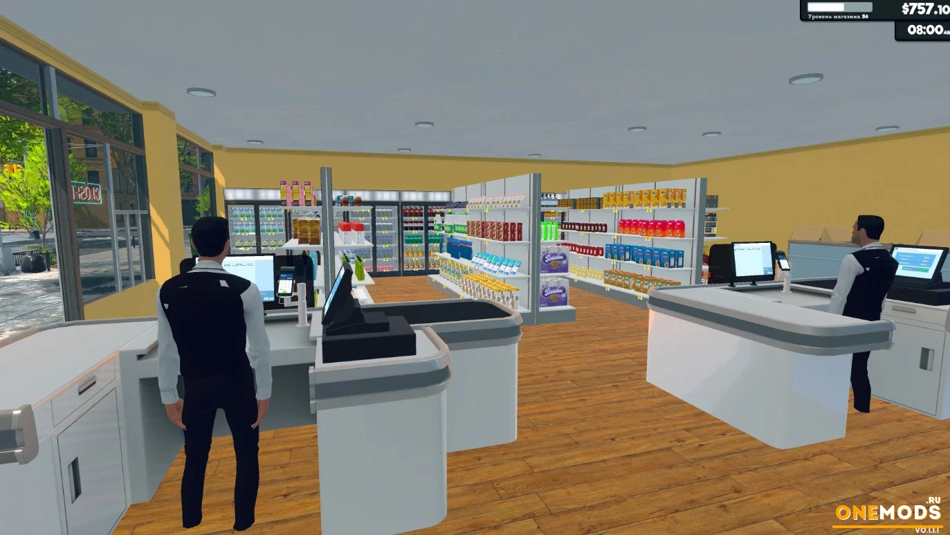 Сохранение: 36 уровень для Supermarket Simulator